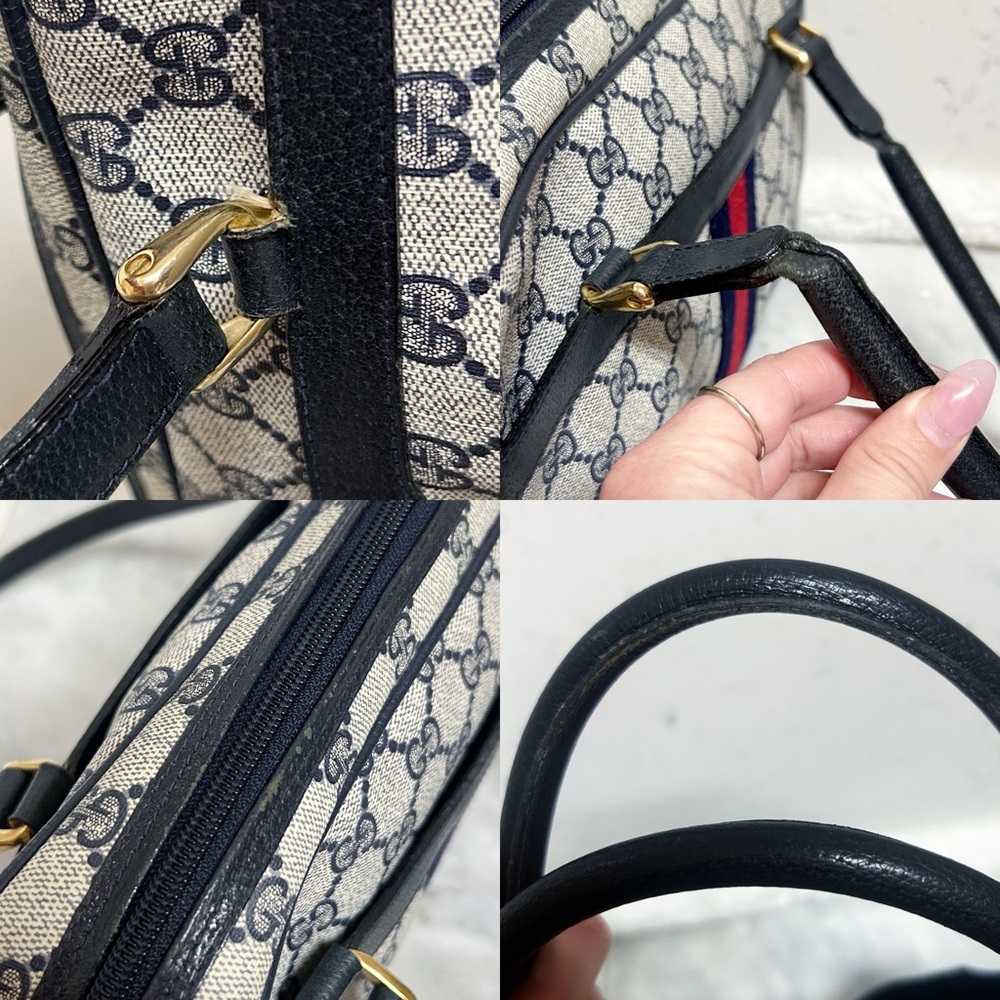 Authentic Gucci Vintage Supreme Monogram Sherry Doctor style Bag - Picture 8 of 13